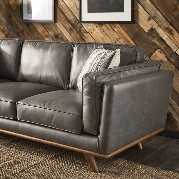 Freedom 3 seater leather sofa hot sale